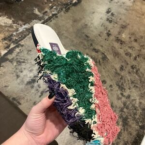 Colorful Textured Men's Sandals